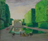 Бенуа А.Н.  Версаль. 1907.