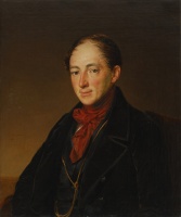 Тропинин В.А. Портрет Дмитрия Михайловича Протасьева. 1843. 