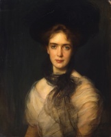 Ласло, Фюлоп (1869 – 1937) Портрет Диргардт (баронесса фон Ромберг).1899.
